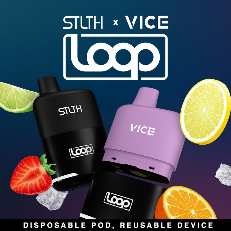 隆重推出 STLTH LOOP MAX x VICE 烟弹