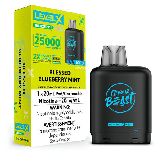 Level X - Flavour Beast Boost G2 Pods | Pod Systems | Best Vapes Canada Level X - Flavour Beast Boost G2 Pods | Pod Systems | Best Vapes Canada