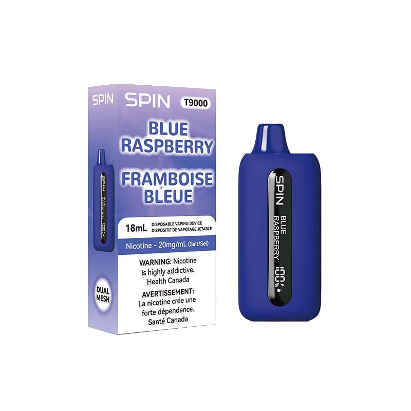 SPIN 9K (9000) | Vape jetable | Meilleurs vapoteurs au Canada Best Vapes